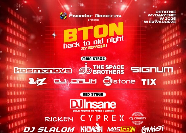 Bilety na  BACK TO OLD NIGHT - 37 EDYCJA!